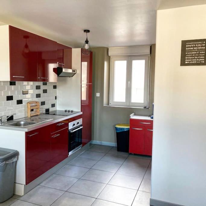 La Petite Boutique Rouge Apartment Cayeux-sur-Mer Bagian luar foto