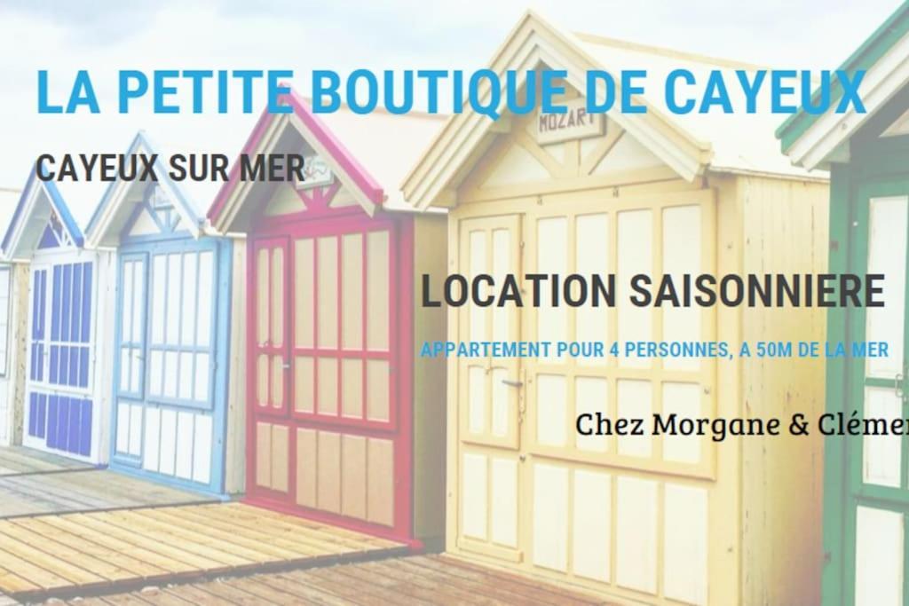 La Petite Boutique Rouge Apartment Cayeux-sur-Mer Bagian luar foto