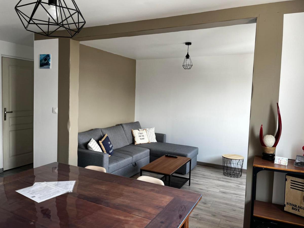 La Petite Boutique Rouge Apartment Cayeux-sur-Mer Bagian luar foto